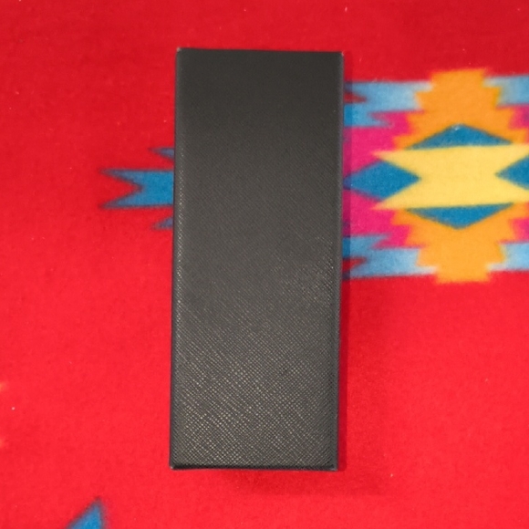 Prada Black Saffiano Leather Accessory Holder